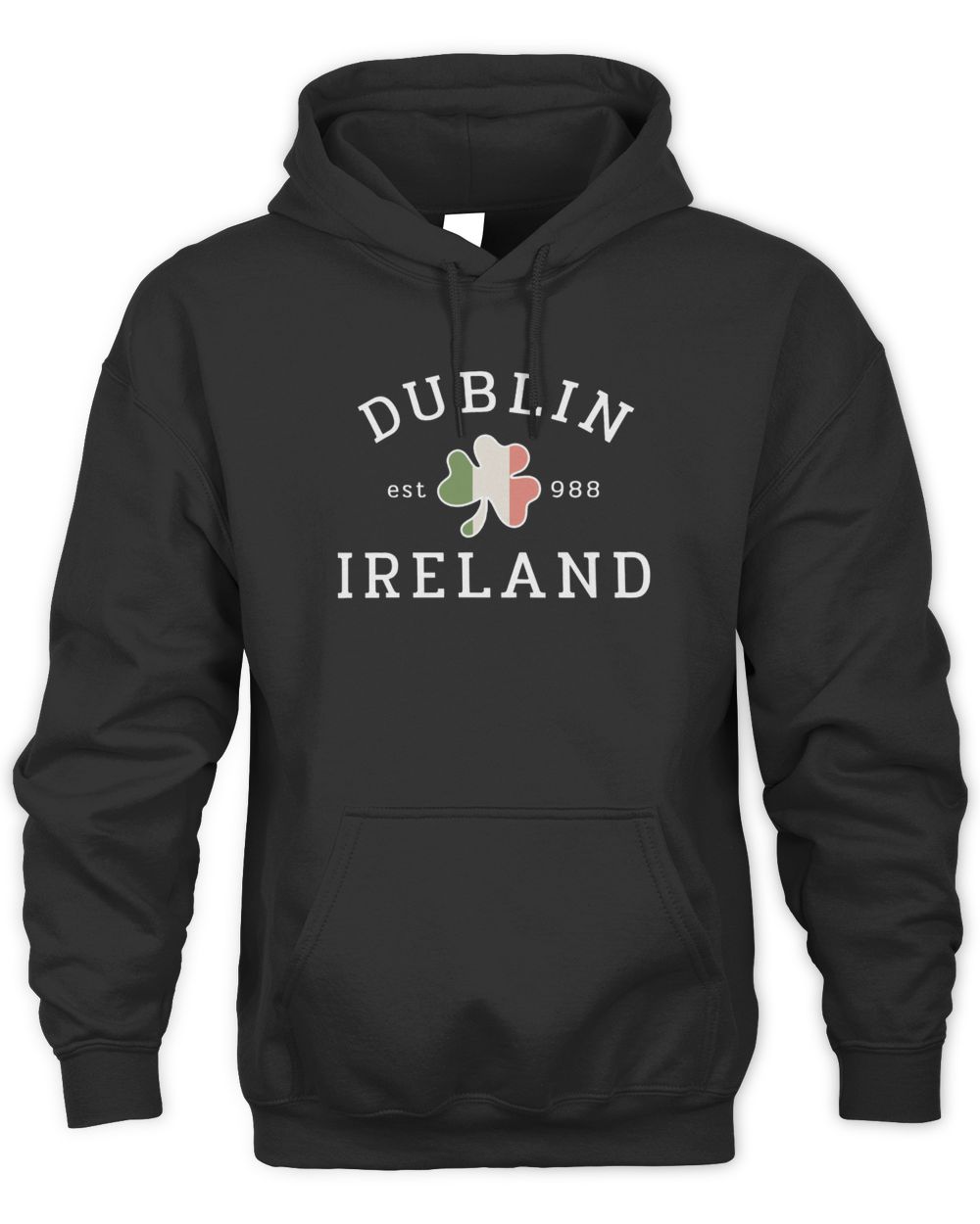 Dublin Ireland St Patricks Day Shirt Unisex Hoodie black s